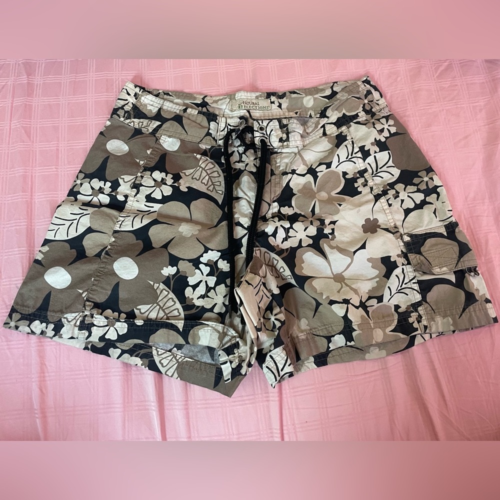 Vintage Natural Reflections Hawaiian swim trunks/shorts